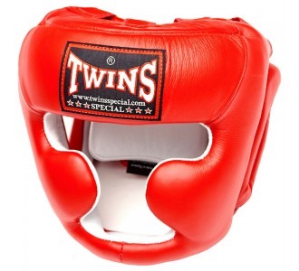 Шлем боксерский Twins Special (HGL-3 red)